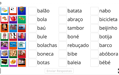 Wordwall - Jogo Palavras Com A Letra /b/ ⋆ EduKinclusiva